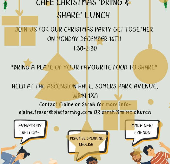 English Conversation Café Christmas ‘Bring and Share’ Lunch