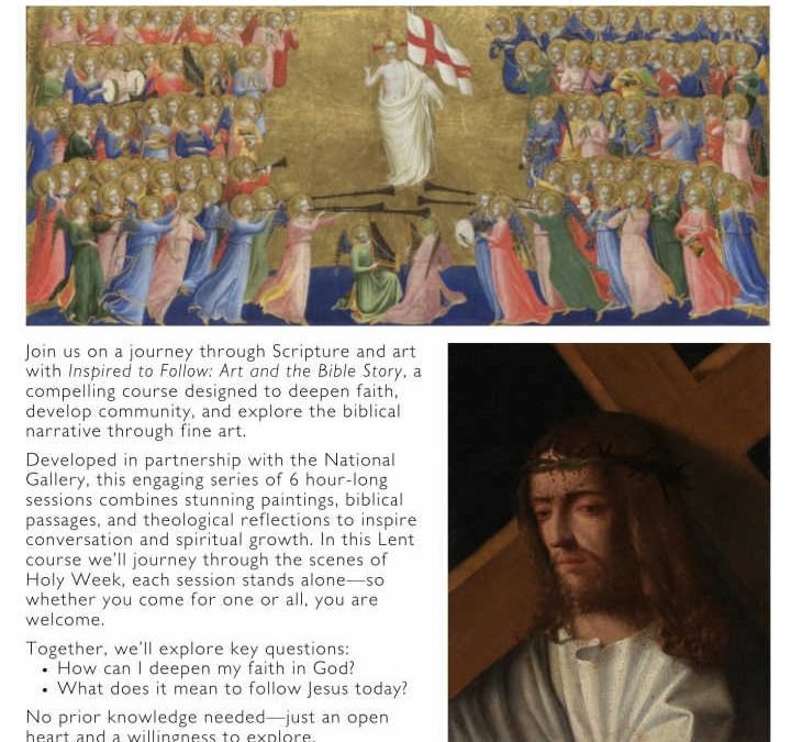 Lent Course – Inspired to Follow