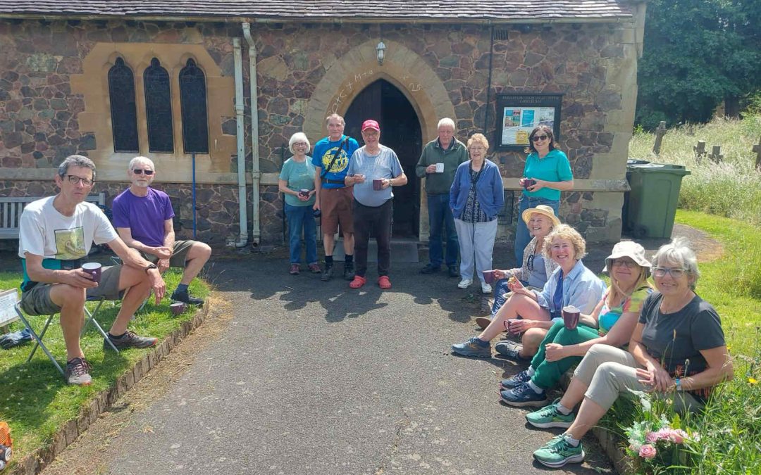 St Peters Tidy up the Churchyard!