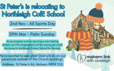 St Peter’s is relocating to Northleigh CofE School